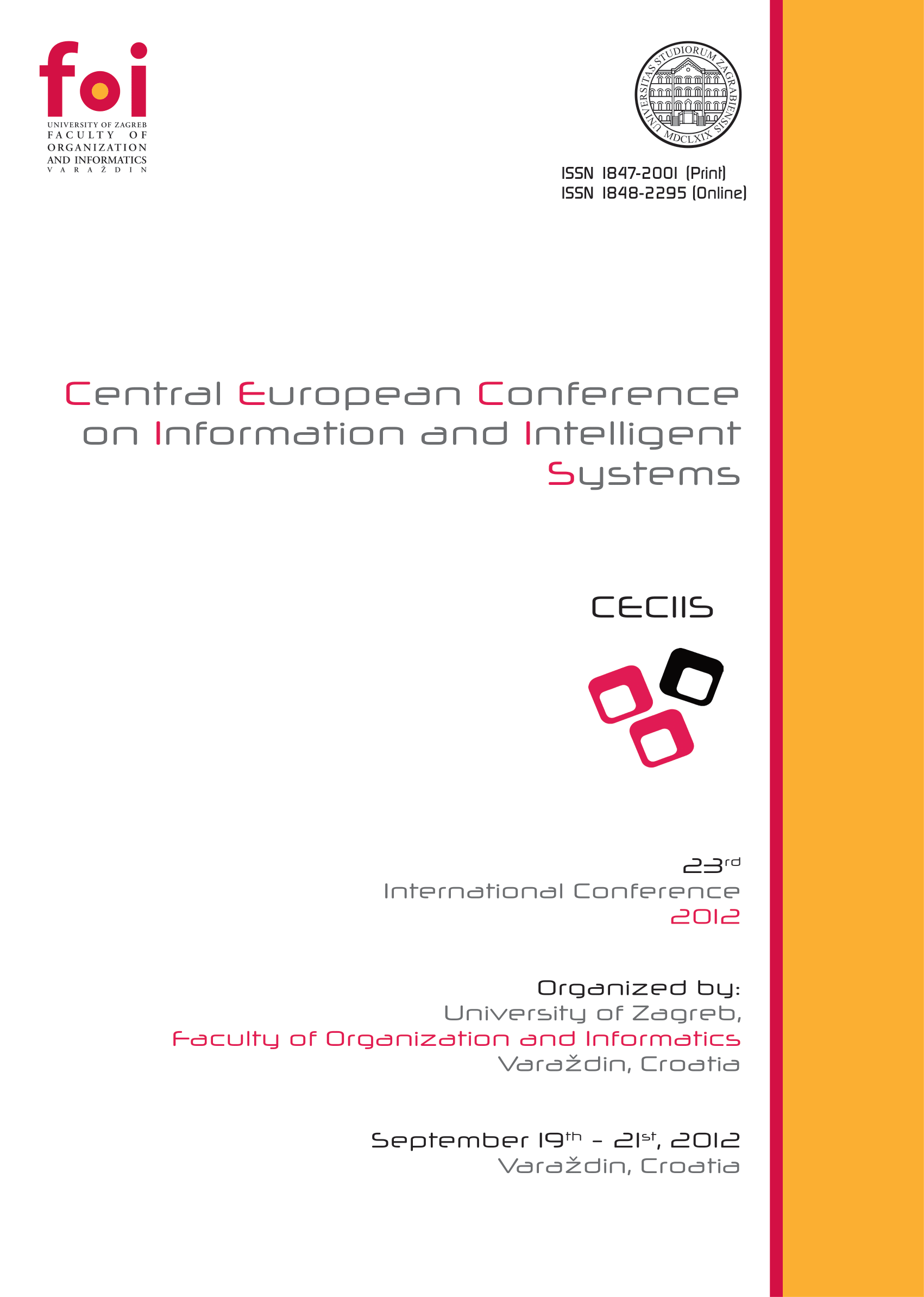 CECIIS 2012
