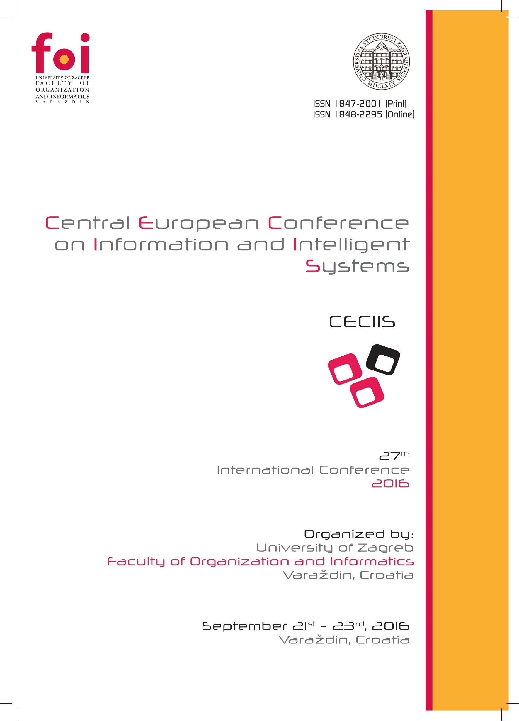 CECIIS 2016
